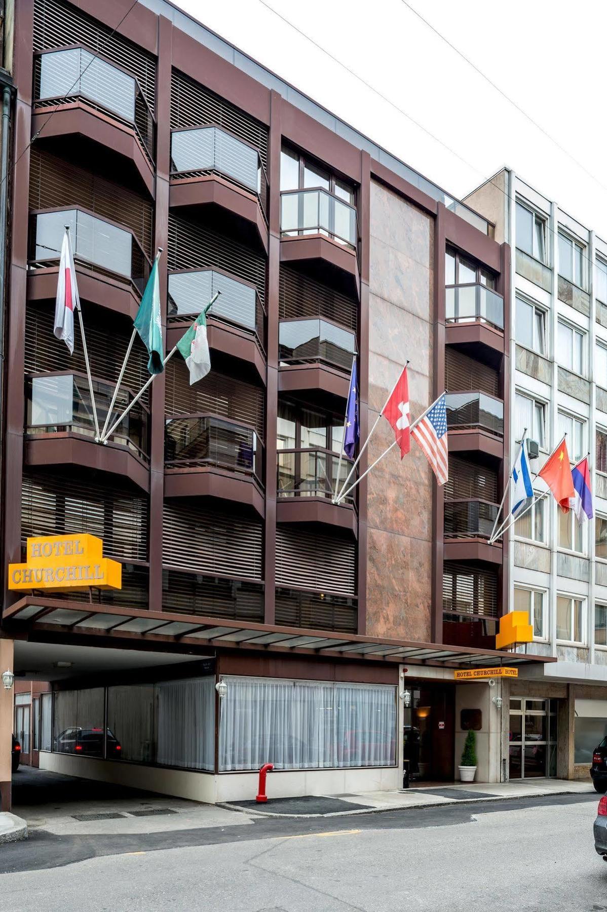 Hotel Churchill Genf Kültér fotó